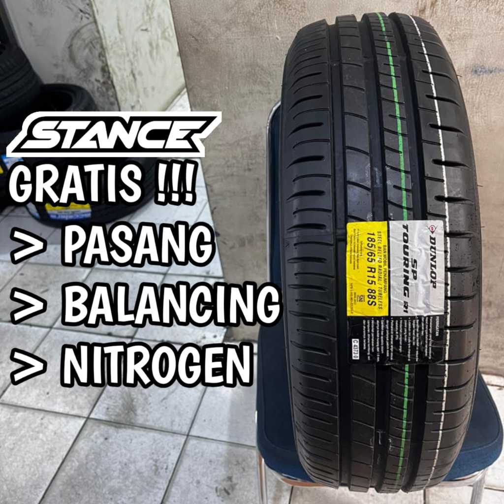Ban Mobil Dunlop SP Touring S1 Ring 15 185 65 R15 Terbaru 2025 Mobilio,Ertiga,Livina