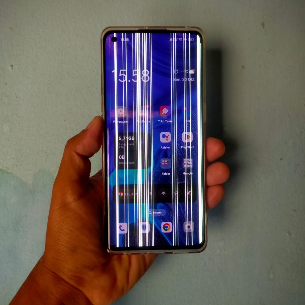 HP HANDPHONE UNIT OPPO RENO 4 PRO RAM 8/256 GB NORMAL JAYA ( CEK DESKRIPSI )