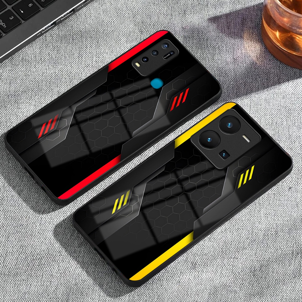 Case Glossy Vivo Y35 / Vivo Y30 - Y30i - Y50 / Vivo Y22 / Vivo Y12 / Vivo Y21 Soft Case Kilau - Cass