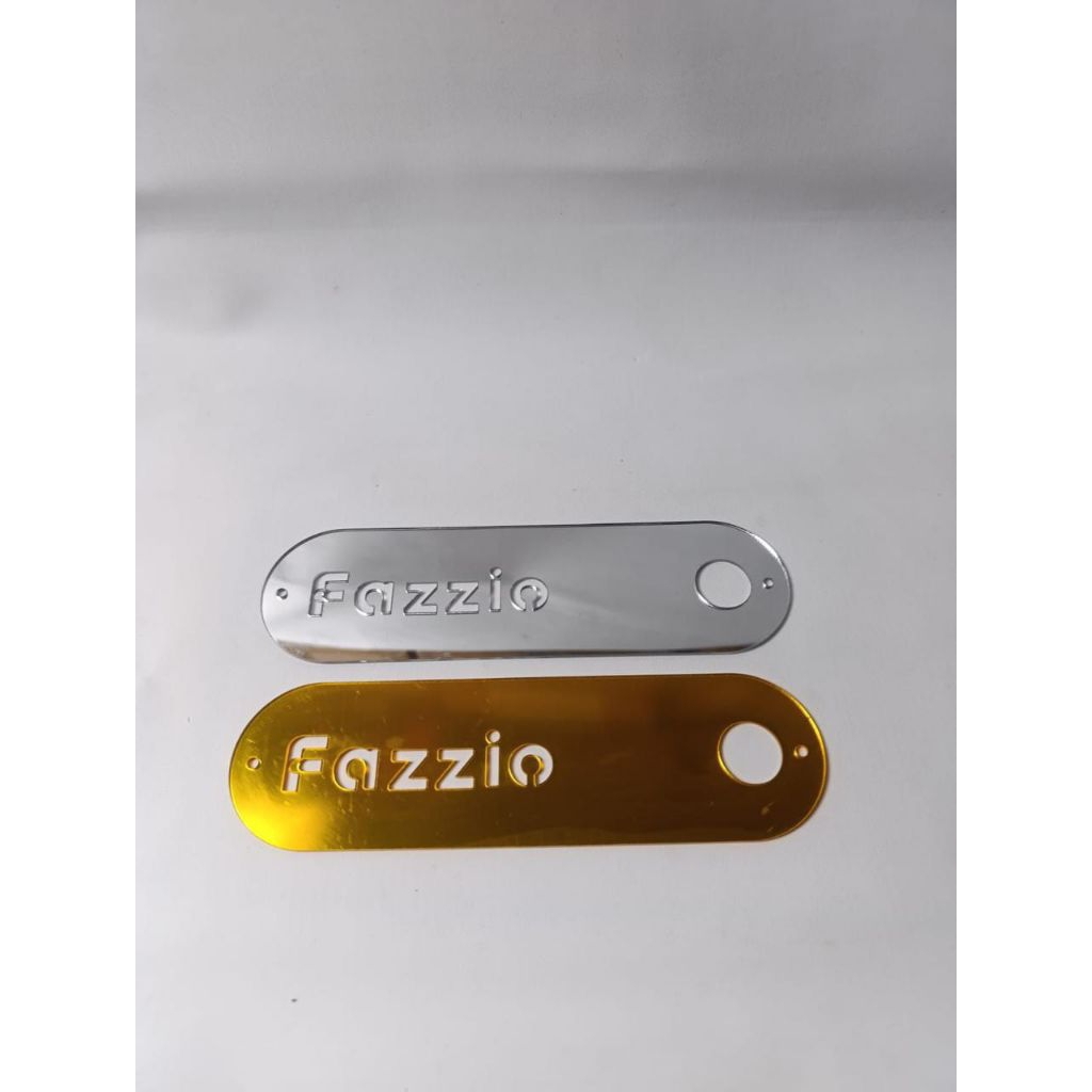 garnis dasi depan yamaha fazzio 125 aksesoris garnis fazzio 125 garnis akrilik