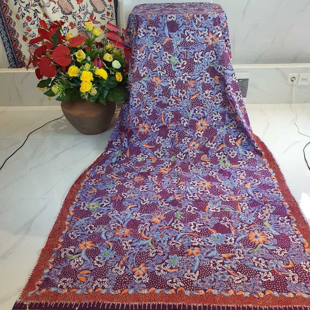 KAIN BATIK TULIS LASEM ,KLASIK PAKAIAN PRIA/WANITA, BATIK TULIS LASEM, 100% FULL TULIS (1789)
