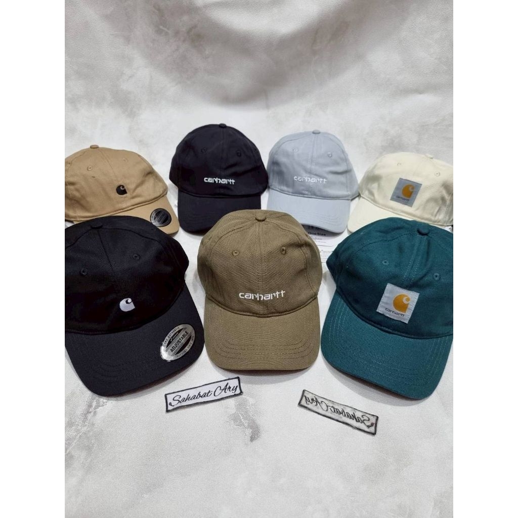 Topi Baseball Carhartt Logo Bordir