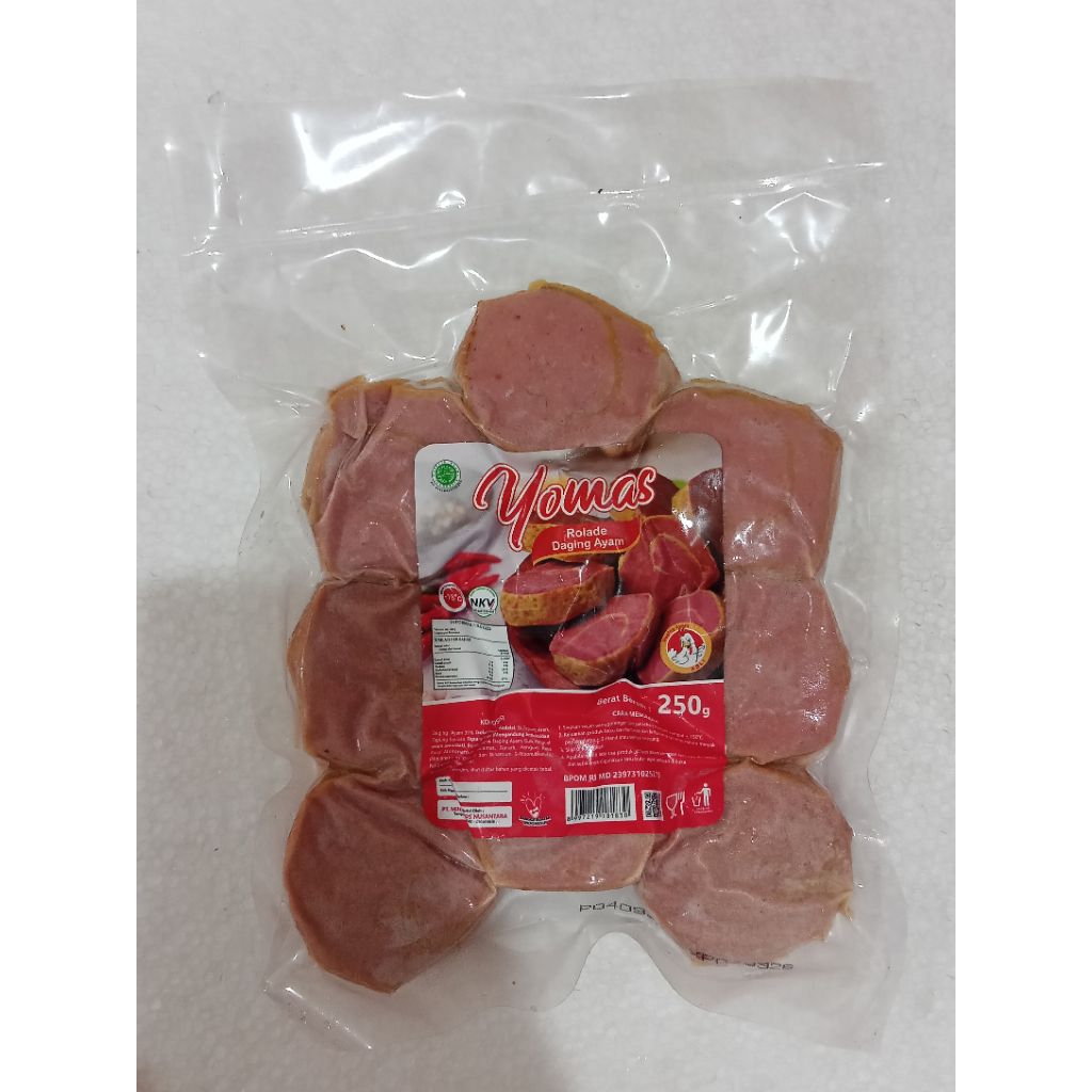 Yomas Rolade daging ayam 250gr