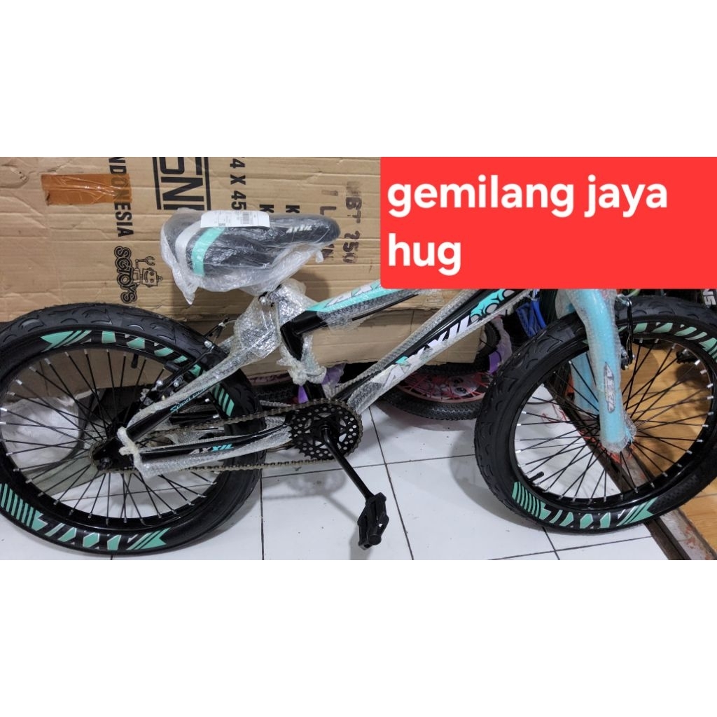 SEPEDA BMX AXXIL 20" BAN JUMBO