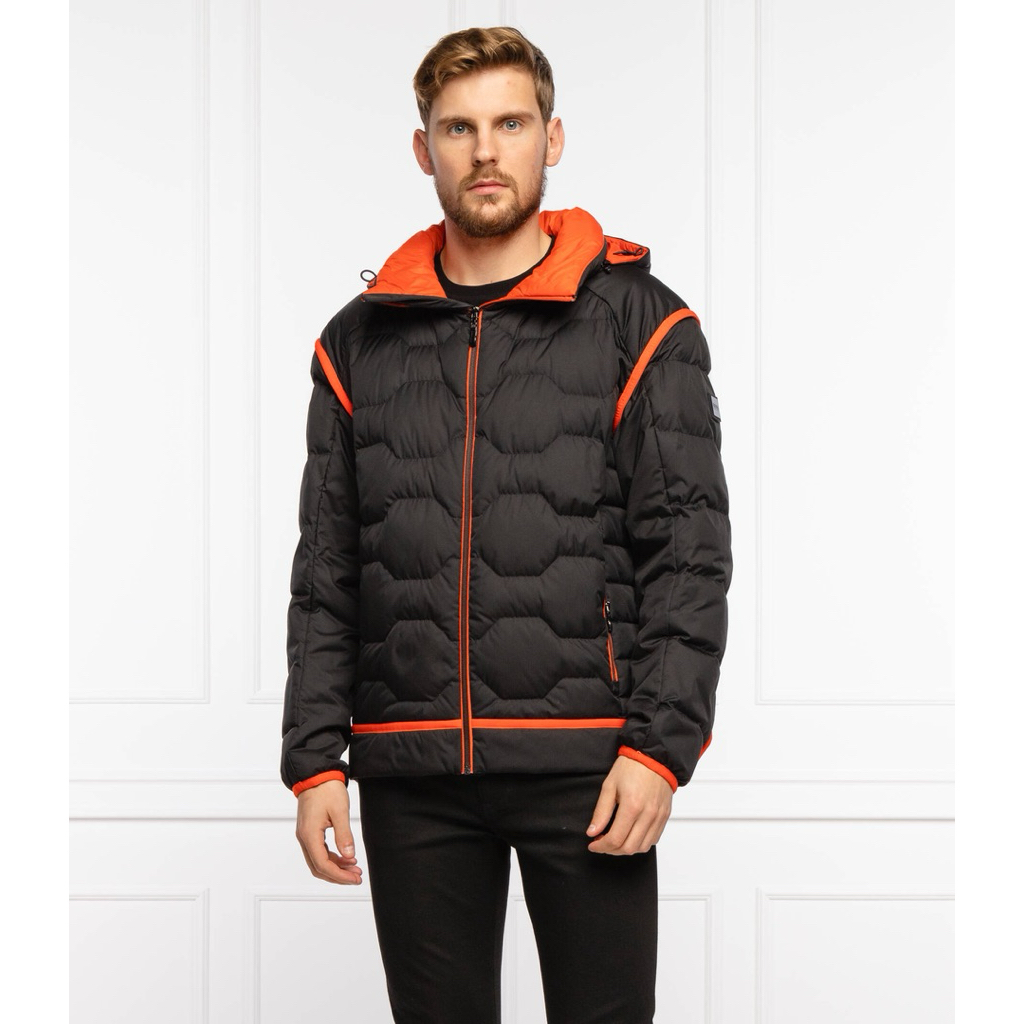 JACKET PRIA - H.BOSS QUALITED DOWN HOODIE ORIGINAL AUTHENTIC