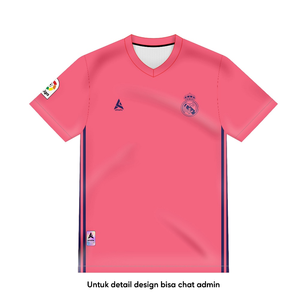 ATHLETIC SPORTWEAR - Jersey Vintage Bola Fantasy Real Madrid Third 2020-21 Fullprinting Casual - Ata