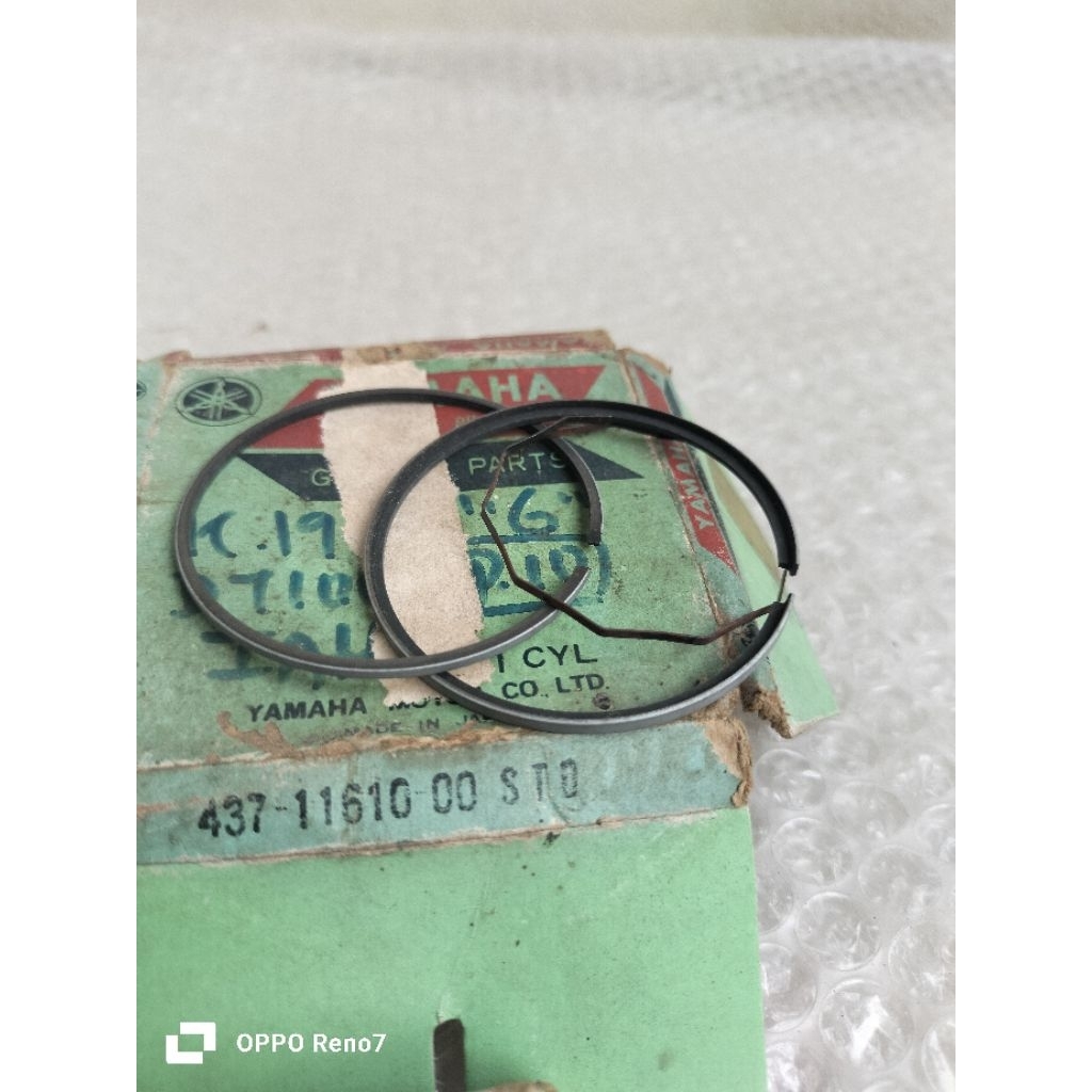 ring piston Yamaha dt100B original