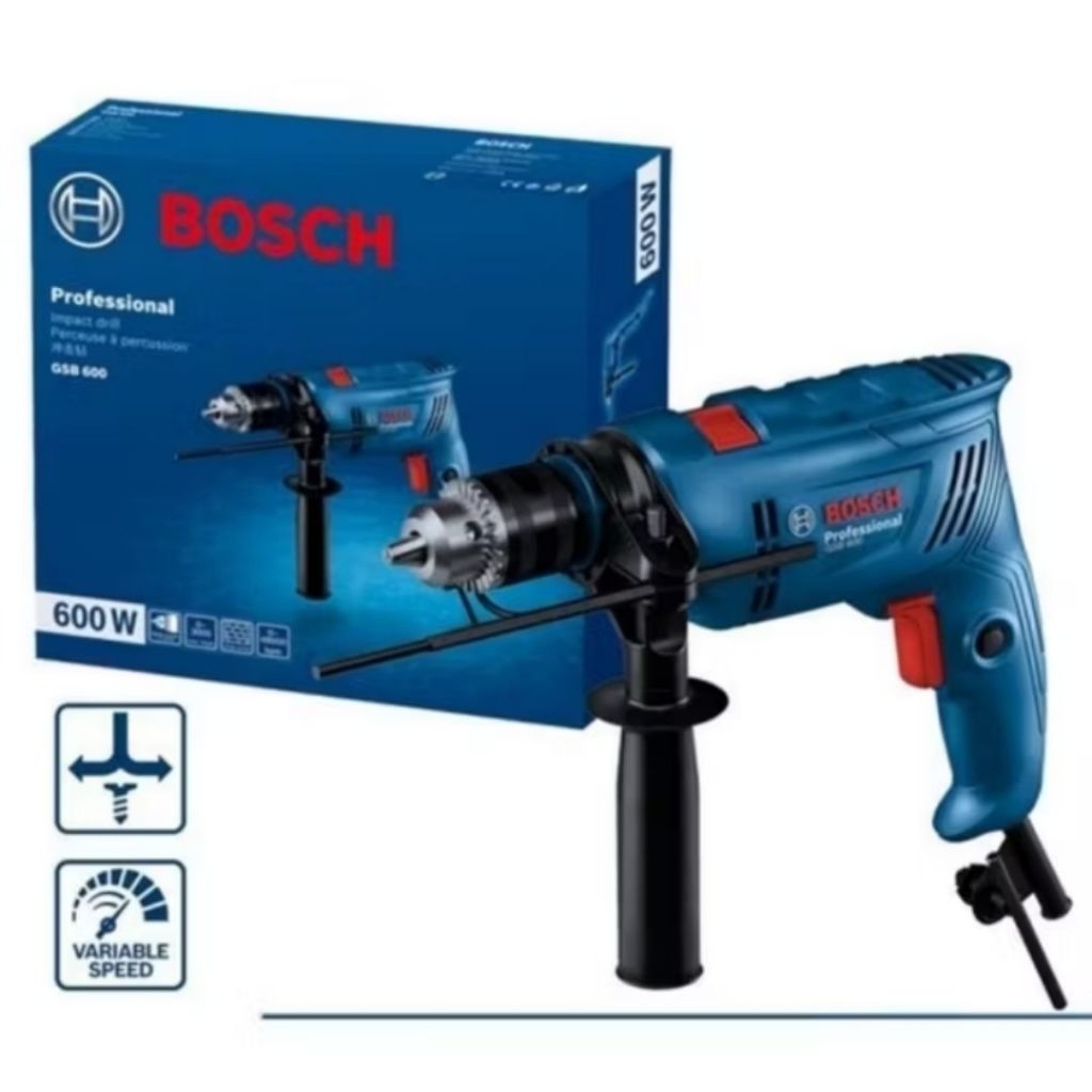 BOR 13MM BOSCH GSB 600 / HAND DRILL BOSCH GSB 600 ORIGINAL