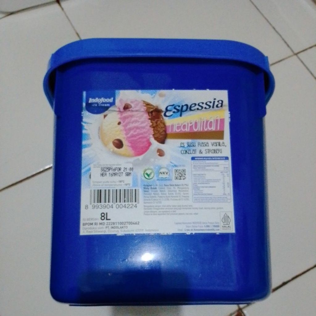 ember es krim 8 liter