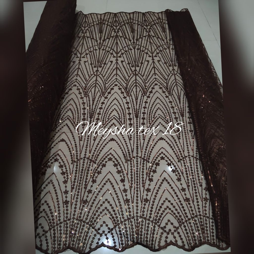 KAIN tile spangle/tile Payet/Tile premium/kain terbaru