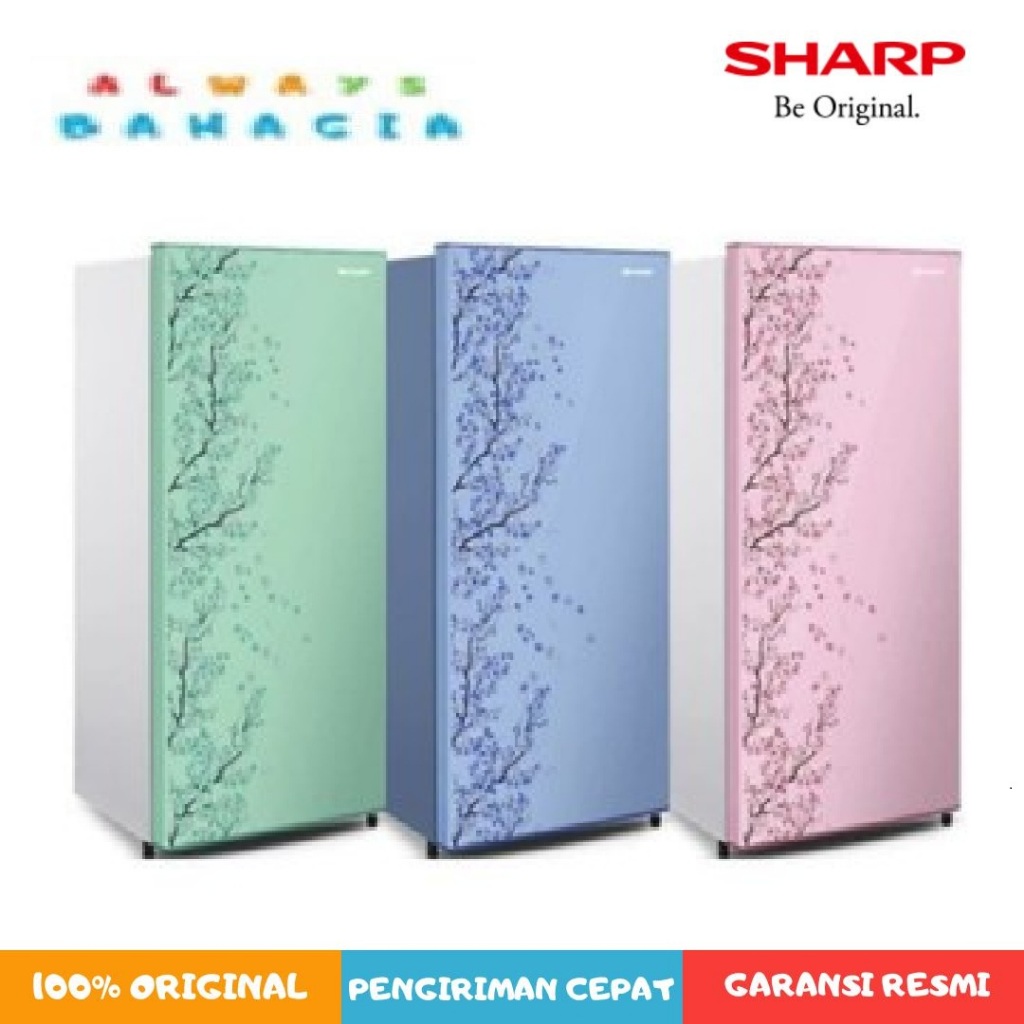 SHARP SJ-N192D-SH/SP/SB KULKAS 1 PINTU