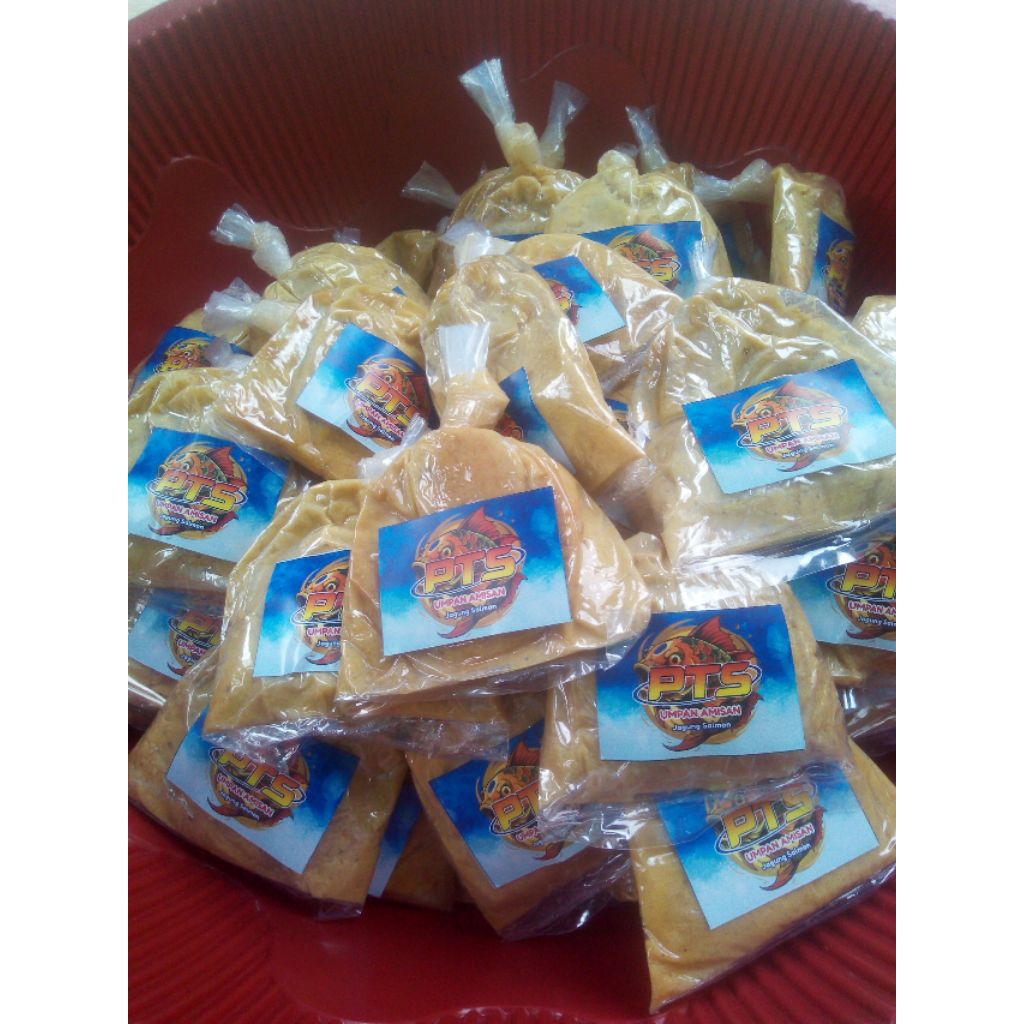 umpan ikan mas jagung salmon PTS