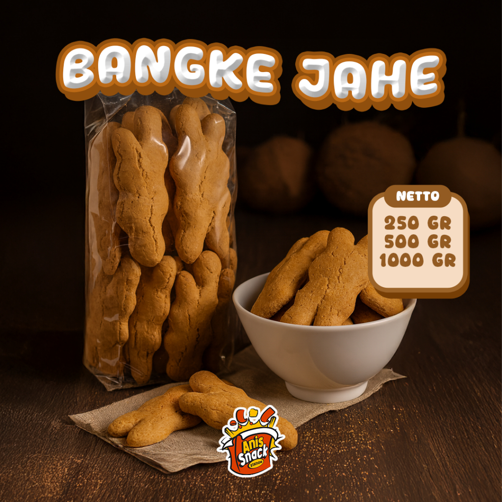 Kue Roti Jadul Jahe / Bangketan Jahe / Bangke Jahe / Kue Bangke Rasa Jahe