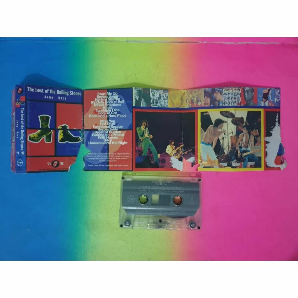 kaset THE ROLLING STONES jump back + BONUS fourty licks