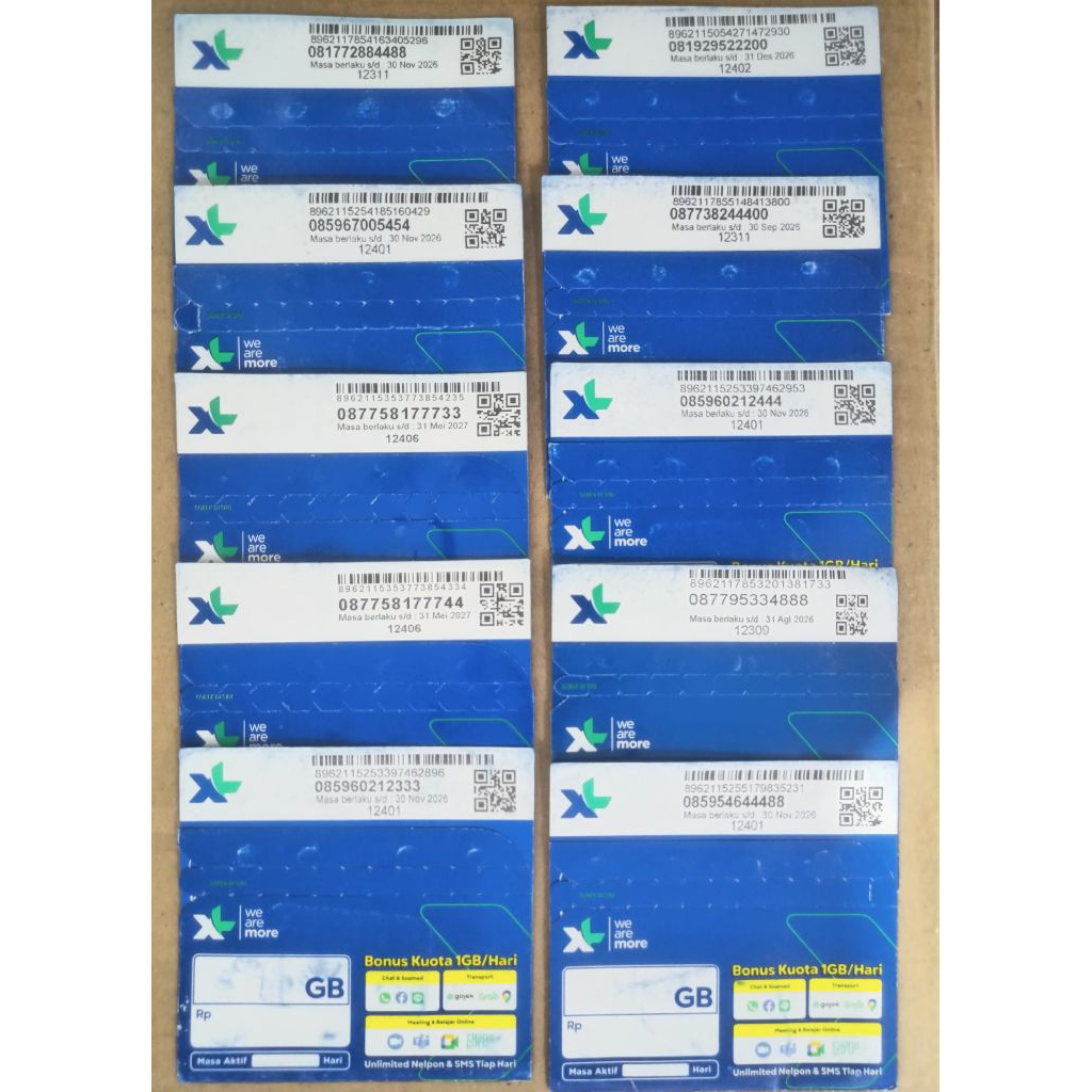 Kartu Perdana Cantik XL Axis