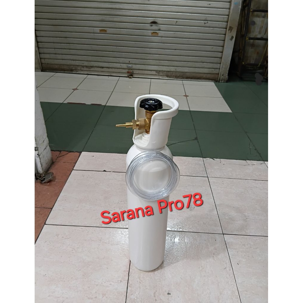 Nepel Tabung Oksigen Konektor Selang Untuk Packing Ikan