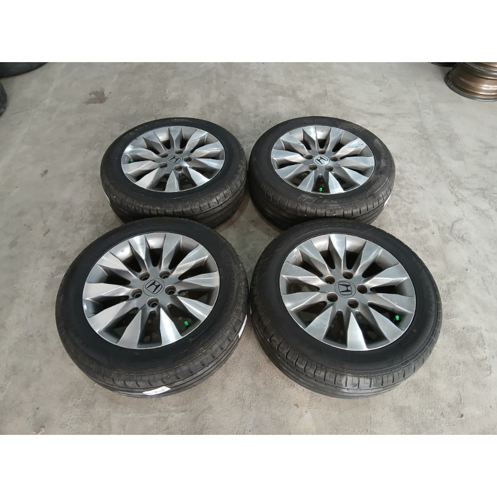 velg mobil bekas civic fd r16 pcd 5x114 plus ban 205 55 nik 2025 cocok buat civic new cary l300 luxi
