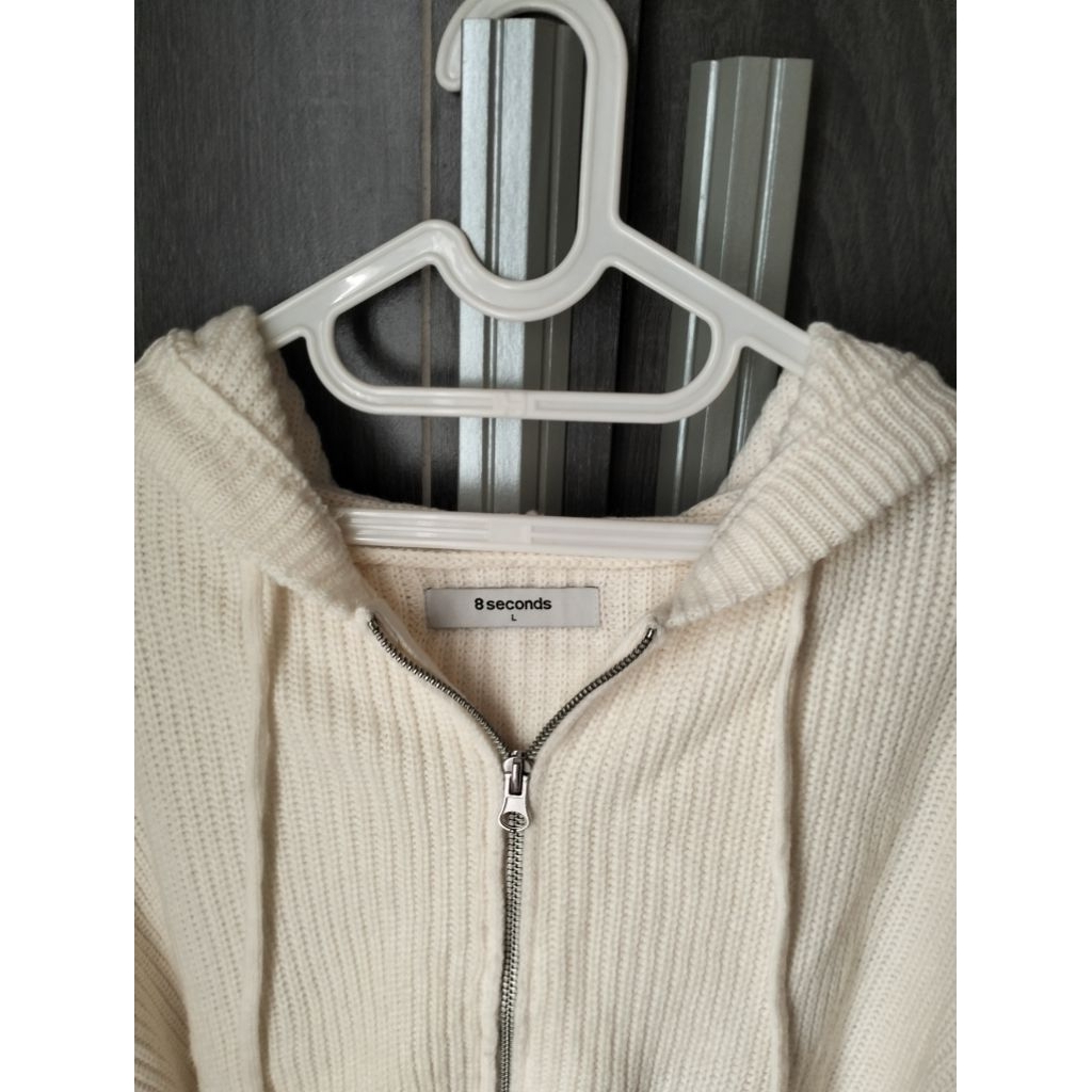 8 Seconds Double Zipper Jacket Knit Rajut