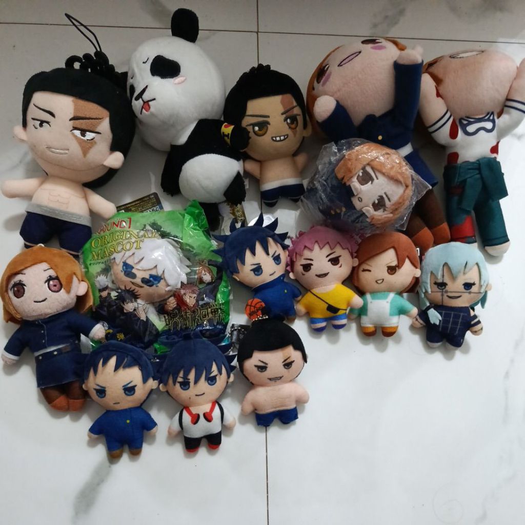 [SALE] Jujutsu kaisen Round1 Megumi Yuji mahito gojo todo panda nobara kugisaki furyu mochikororin r