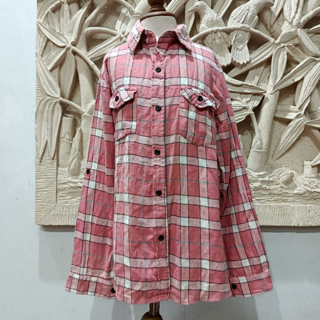 Kemeja Flanel / Kemeja Flanel. Anak Perempuan Prelove