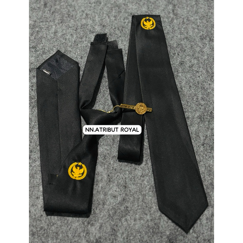 DASI HITAM IMIPAS PEREKAT+ JEPITAN DASI IMIPAS | DASI HITAM IMIPAS PANJANG + JEPITAN DASI IMIPAS |DA