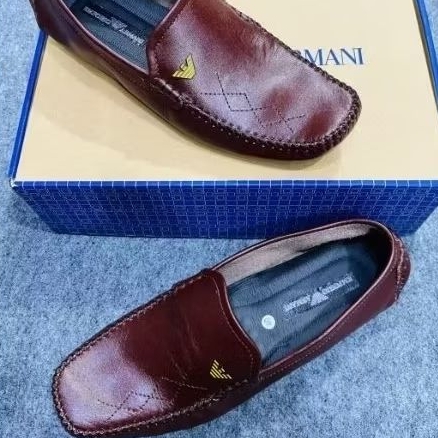 sepatu pansus kulit pria