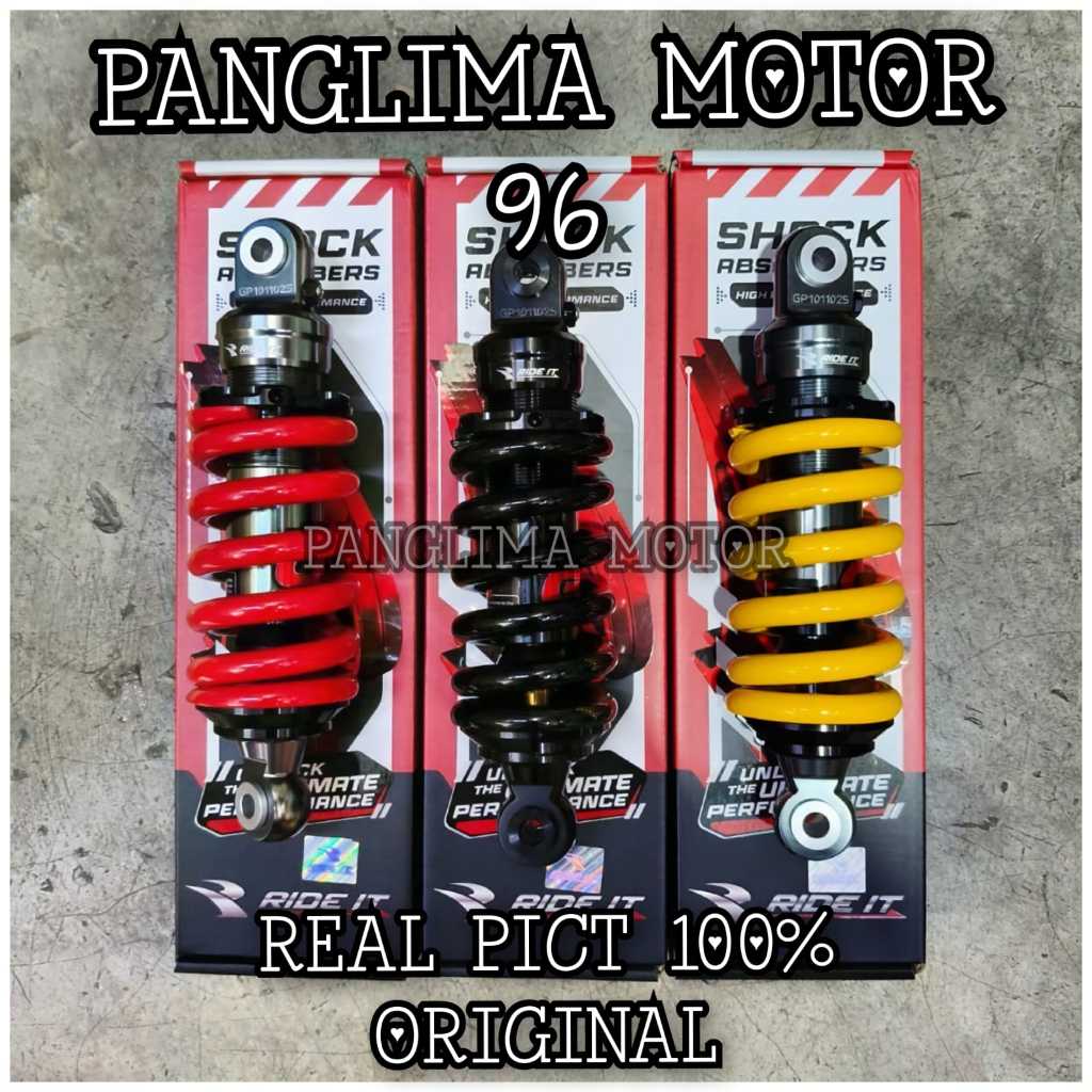 Monoshock Shock Ride It GP 101 Sonic Supra Gtr Ride It  Shock Breker Belakang Ride It Sonic 150/SUPR