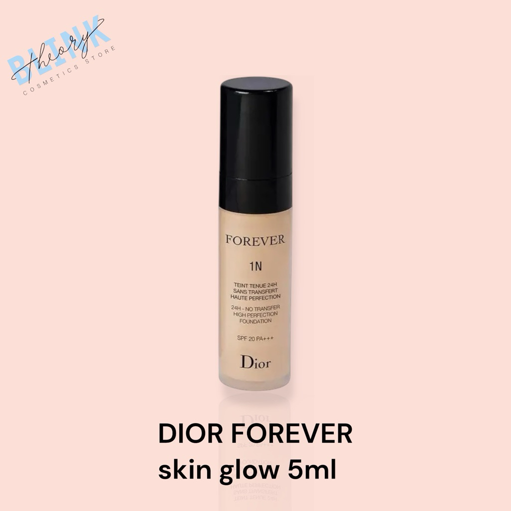 DIOR FOREVER skin glow Foundation travel size 5ml (no box)