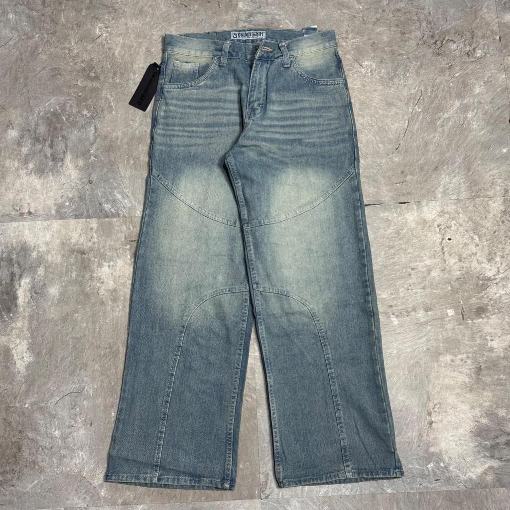 ORNK STORE Celana Jeans Ringkle Retro Sobek Premium / Celana Jeans Gevar Denim