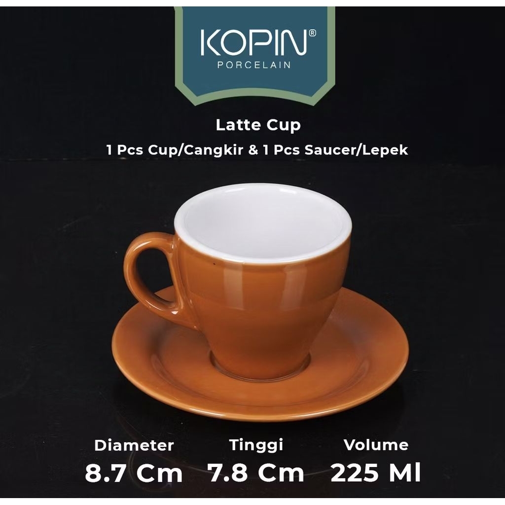 SEPASANG CANGKIR - Cangkir Keramik KOPIN