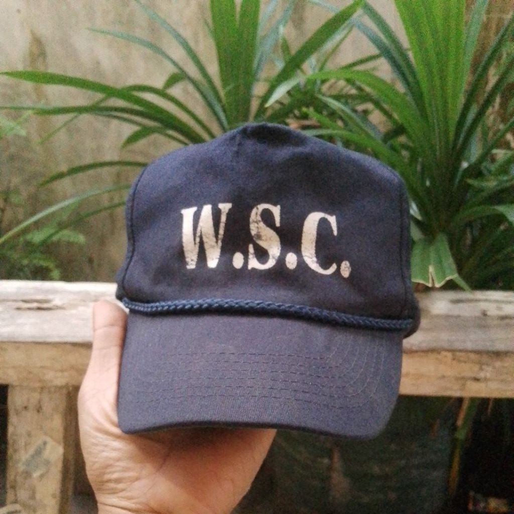 Topi rope hat / tali kapal vintage second