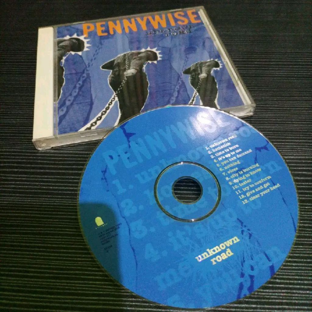 CD PENNYWISE - UNKNOWN ROAD / USA RELEASES