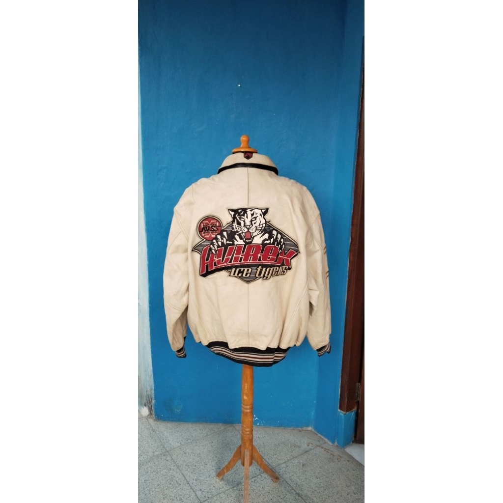 AVIREX Ice Tigers Leather Jacket