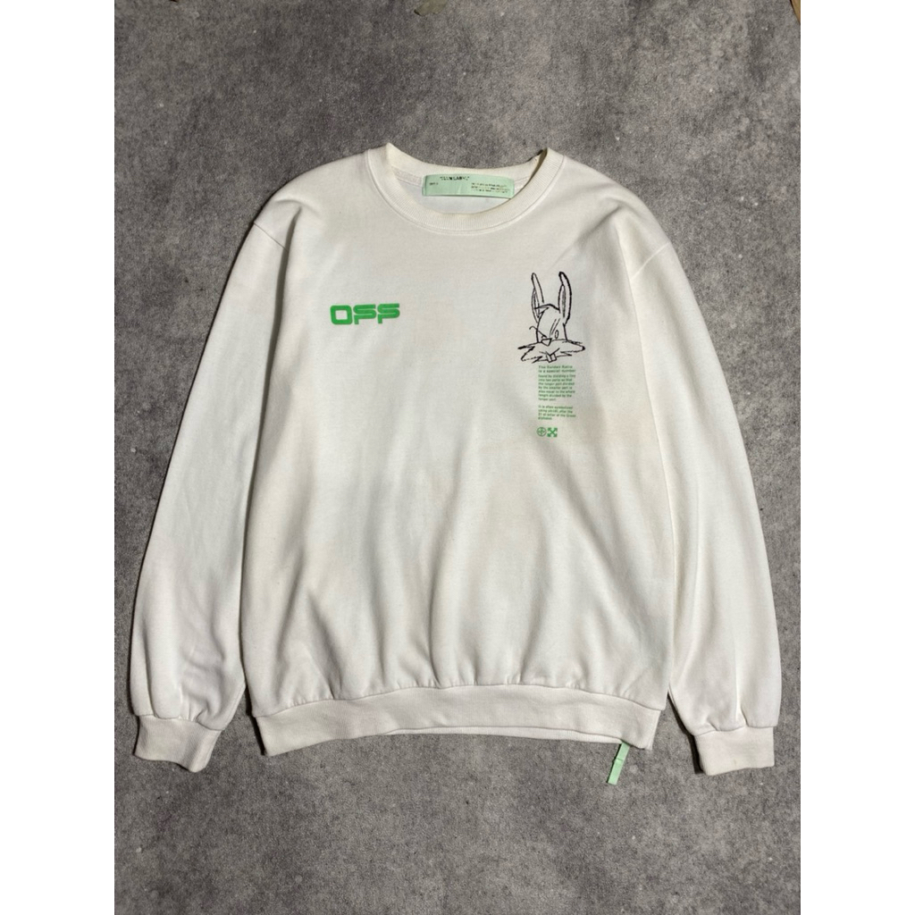 crewneck off white