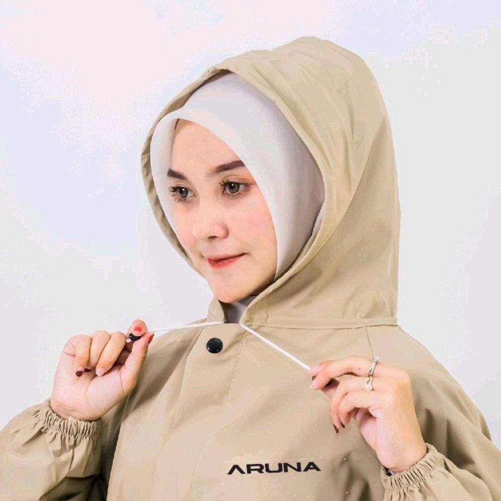 jas hujan ARUNA anti bocor anti robek bahan tebal terlaris