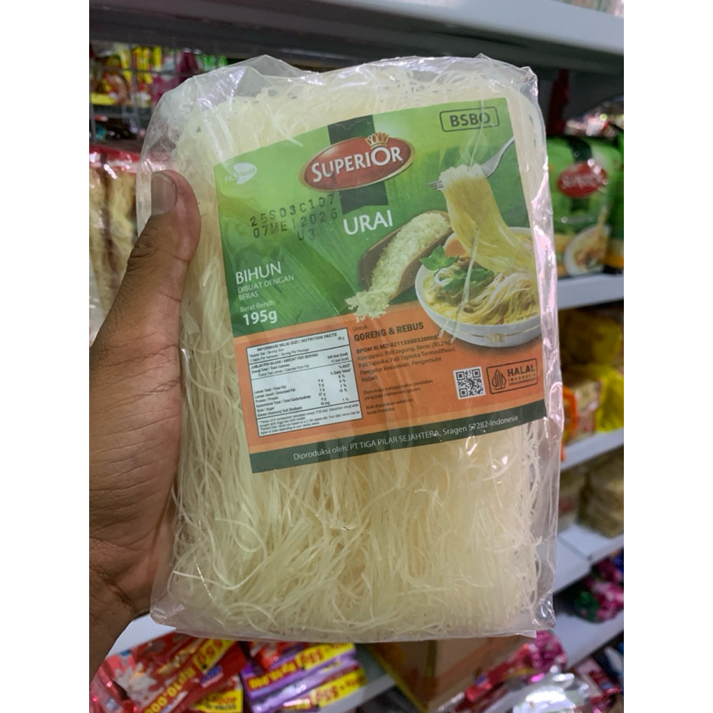 Bihun beras urai superior 195gr