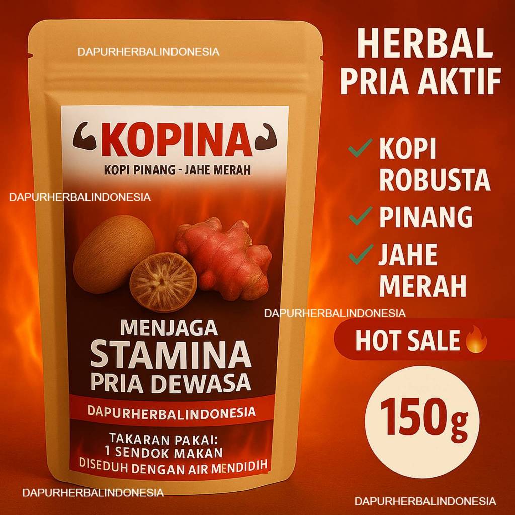 KOPI PINANG MUDA + JAHE MERAH (JAMBE )