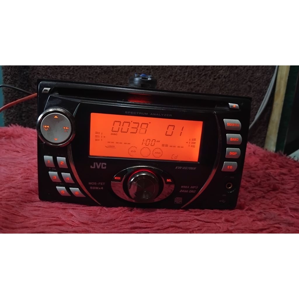 head unit dabeldin JVC  KW-XG706H