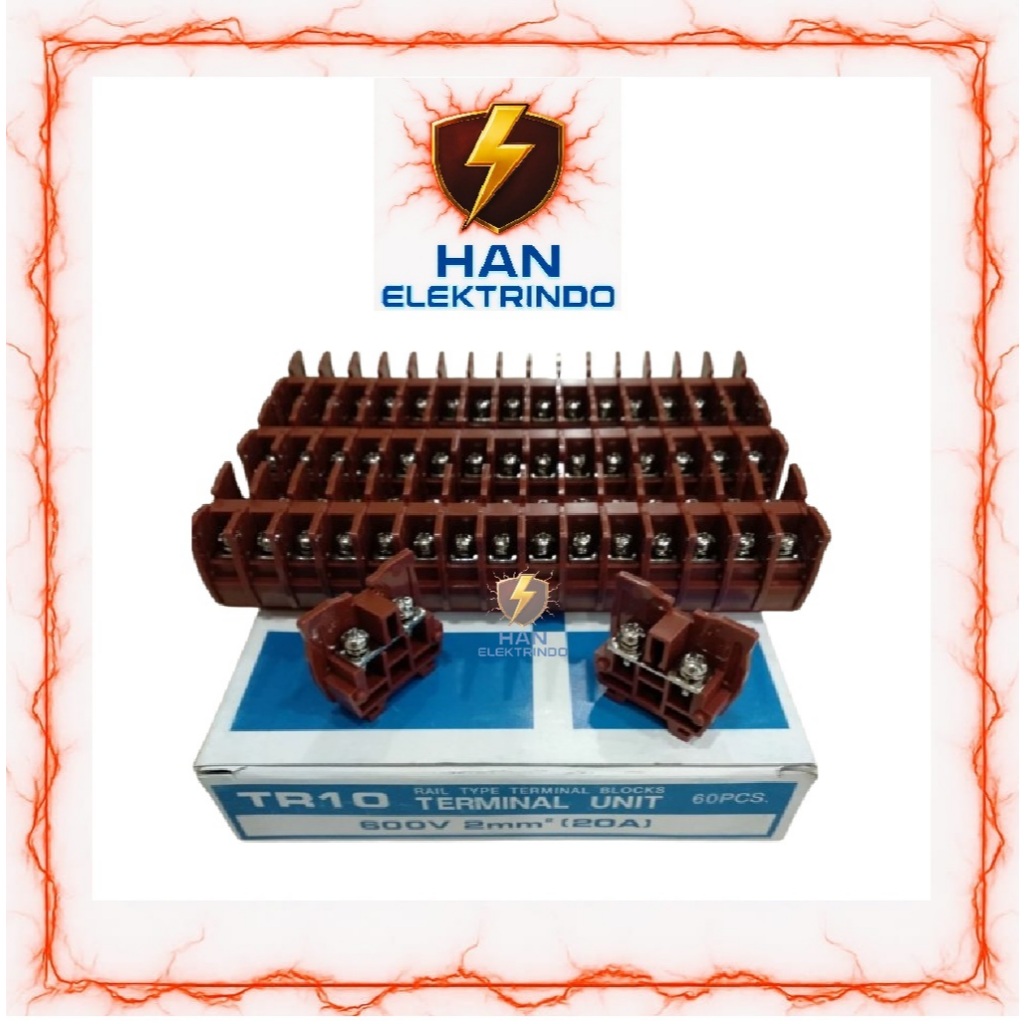 TERMINAL BLOCK BLOK TR-10 / TR10 10A MODEL KASUGA