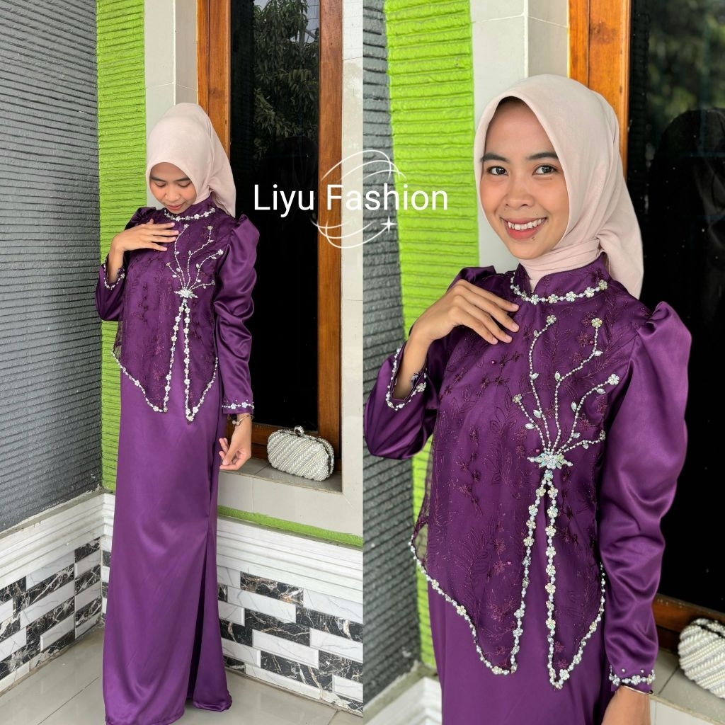 HAIRA DRESS BRUKAT BAJU KONDANGAN MEWAH DAN ELGAN