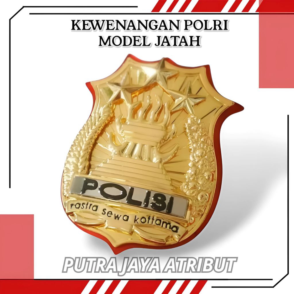 KEWENANGAN POLRI MODEL JATAH | PERLENGKAPAN ATRIBUT POLRI EXCLUSIVE PREMIUM QUALITY