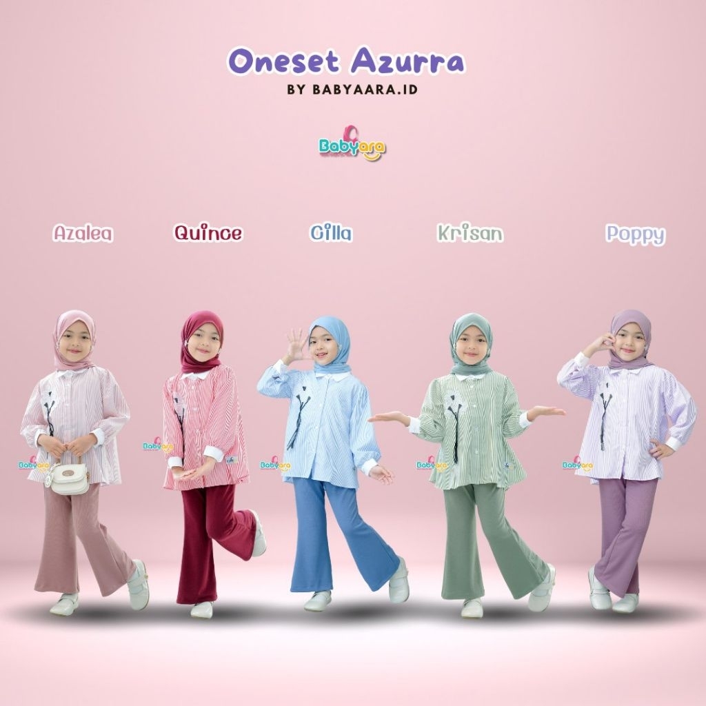 [PRE ORDER] AZZURA ONE SET ORIGINAL BY BABYARA