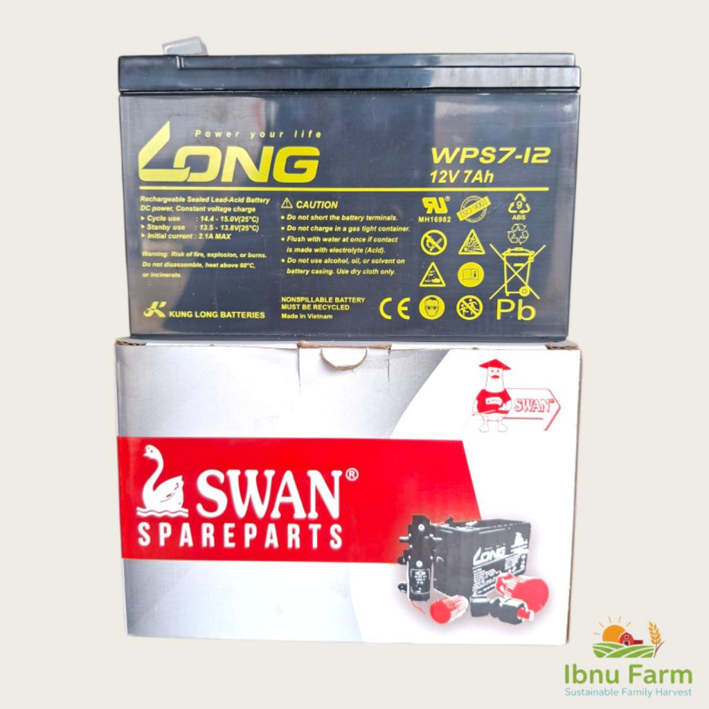 Baterai SWAN Tangki Semprot Elektrik - Aki Sprayer Elektrik Swan
