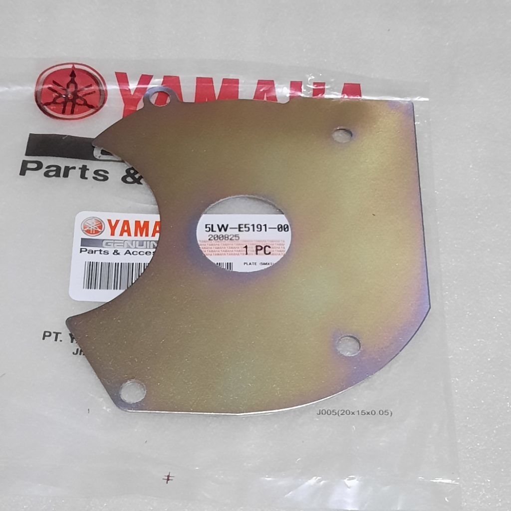 PLATE SENG BAK CVT NOUVO LELE NOUVO Z ASLI ORI YAMAHA 5LW-E5191-00 MIO8