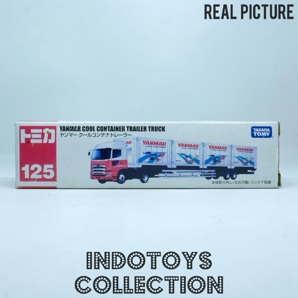 Tomica Long Regular 125 ~ Yanmar Cool Container Trailer Truck