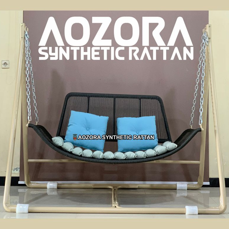 Chine Rope Tali Sepatu Ayunan Gantung Rotan Sintetis Grade A Standar Ekspor