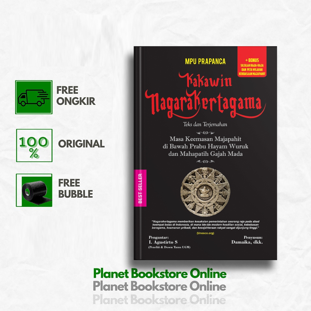 Kitab Kakawin Nagarakertagama Terjemahan - Mpu Prapanca