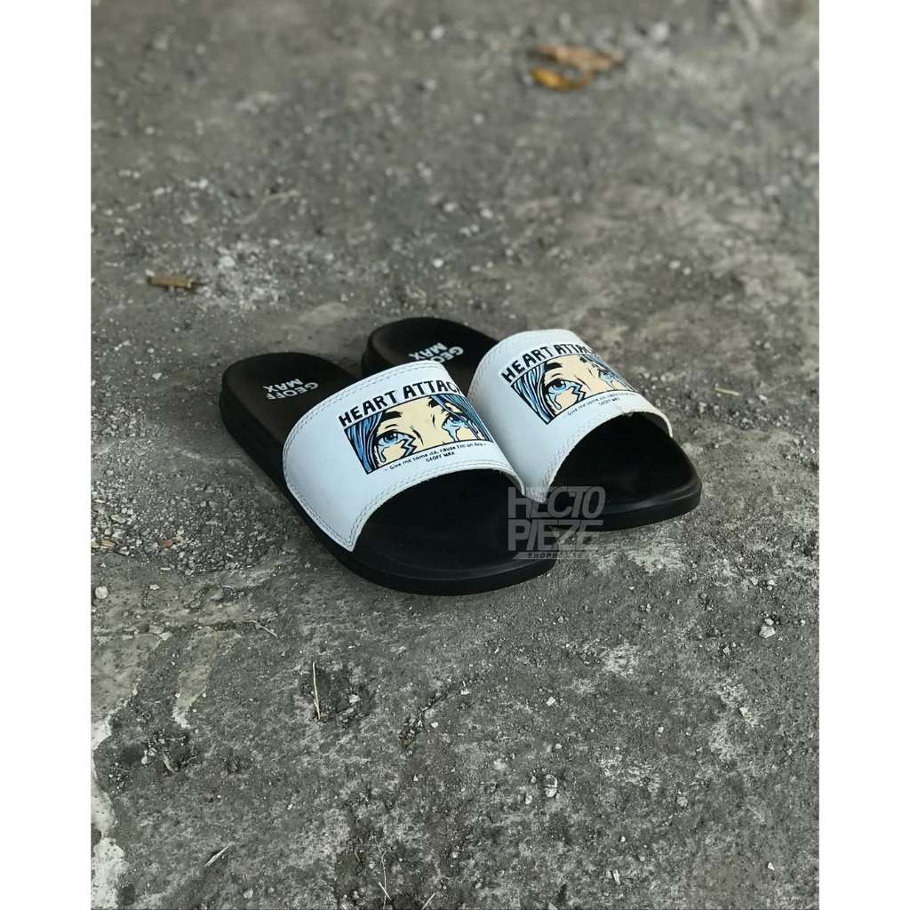 Geoff Max - Zorc Black | Sandal Slide