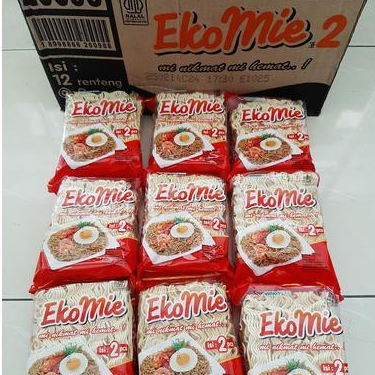 Mi Kering EkoMie  Eko Mie Renteng  1 Dus