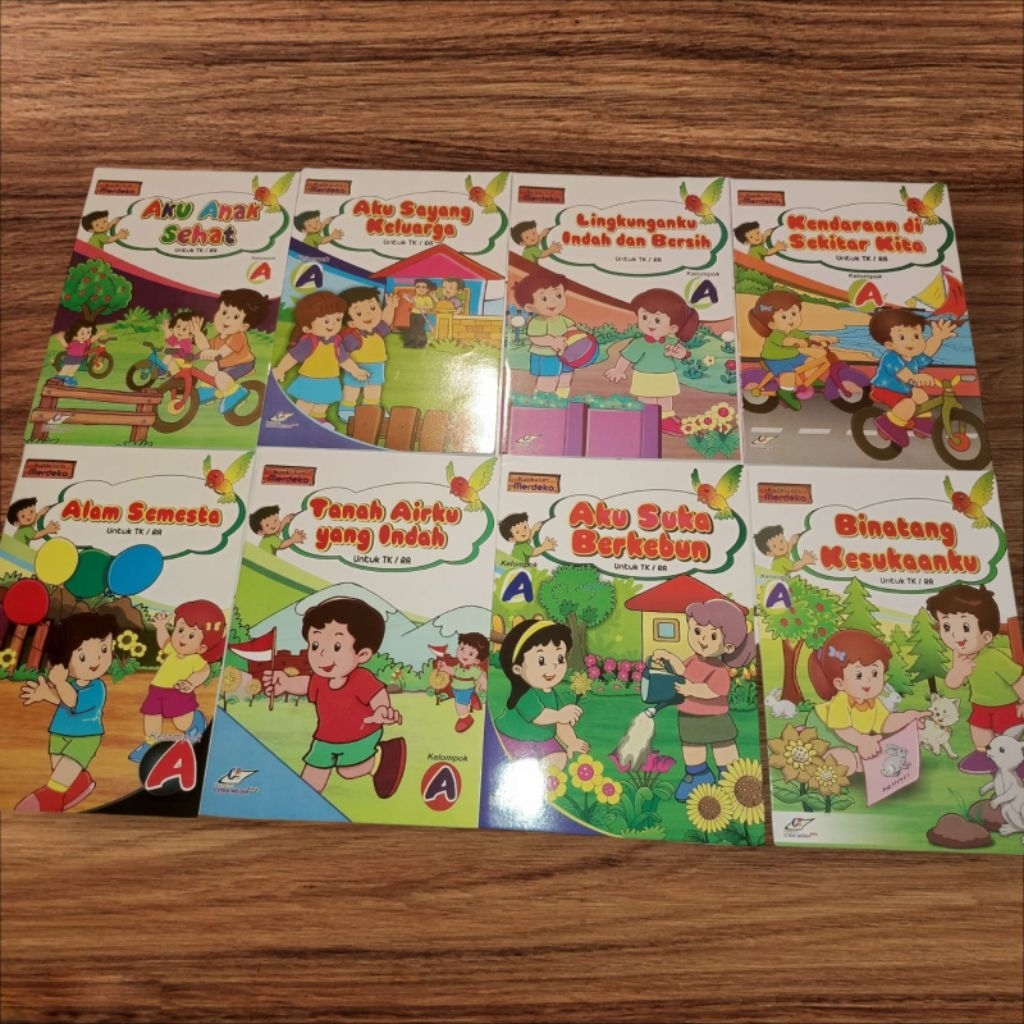 Buku Paket Kurikulum Merdeka TK A new upgrade buku paket kurikulum merdeka isi 8 untuk TK A